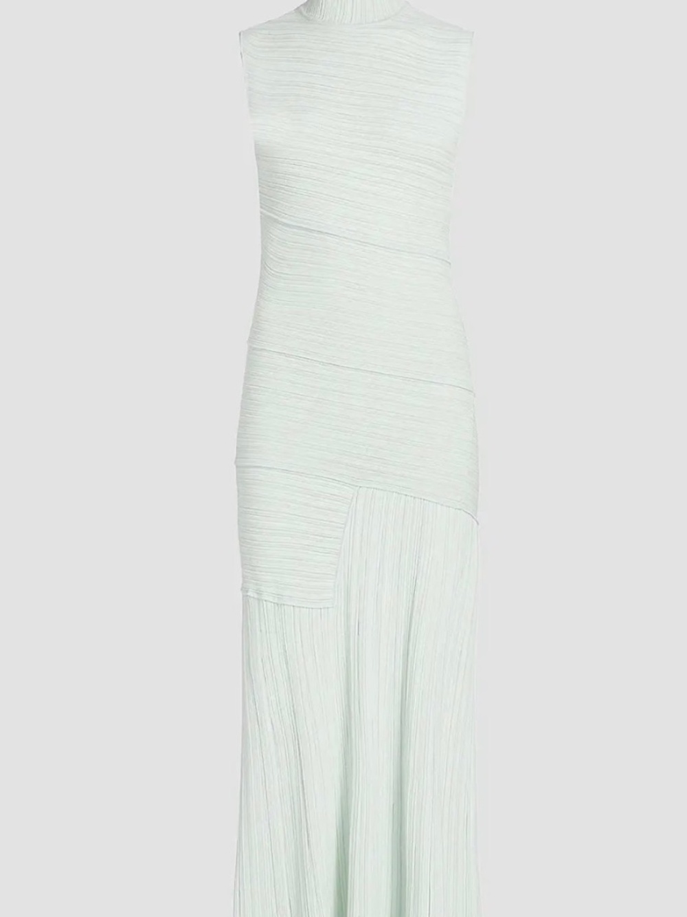 Proenza Schouler Federica Micro Pleat Mint Dress US8